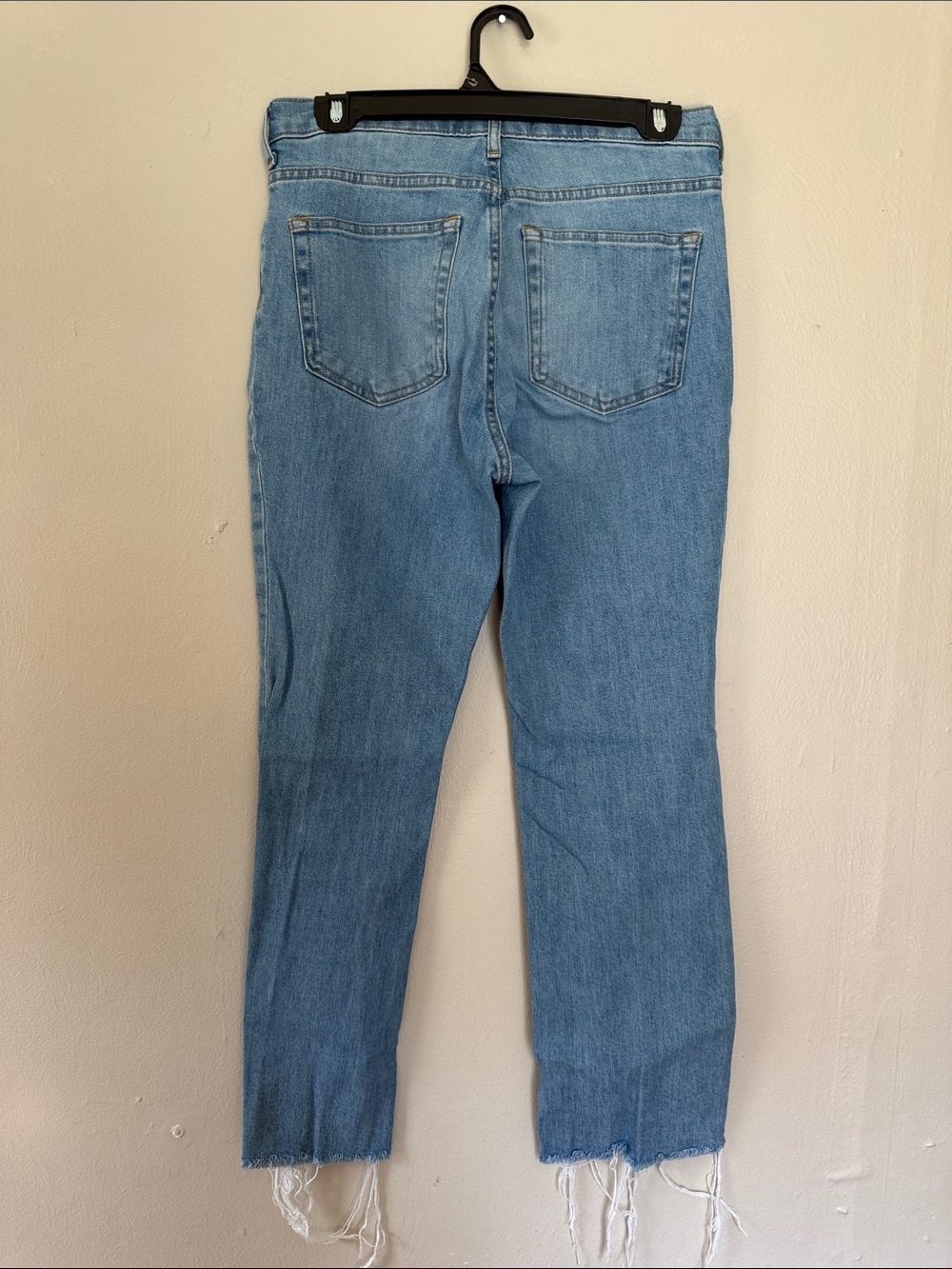 Everlane Light Blue Women's High-Rise Straight Jeans 28 regular - Picture 4 of 6